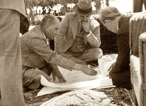 Cumhurbaşkanı Atatürk, Trakya manevralarında, Başbakan İsmet İnönü ile (17-20 Ağustos 1937)